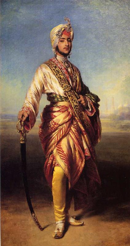 Franz Xaver Winterhalter The Maharajah Duleep Singh China oil painting art